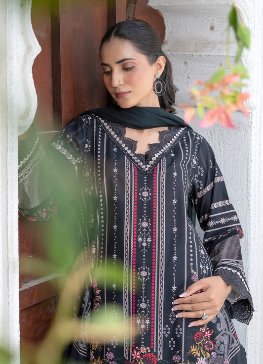 Onyx Bloom 3 PC Unstitched