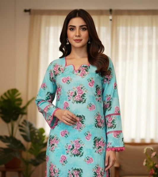 Gulab Asmani CO-ORD Set