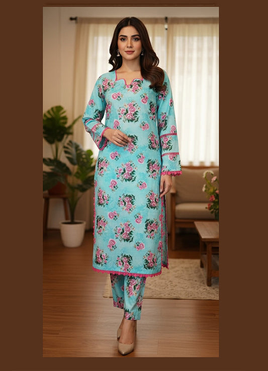 Gulab Asmani CO-ORD Set