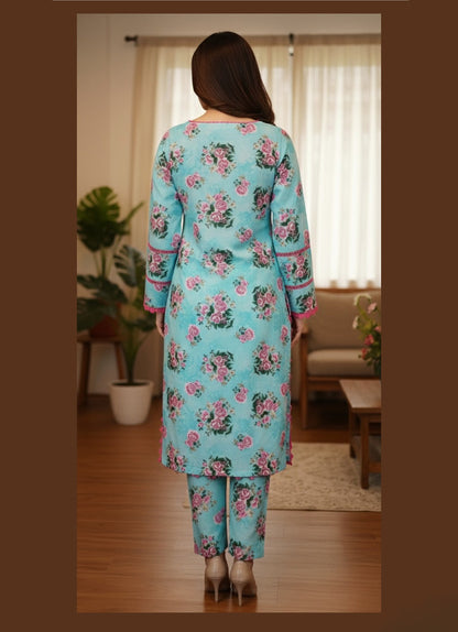 Gulab Asmani CO-ORD Set