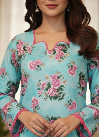 Gulab Asmani CO-ORD Set