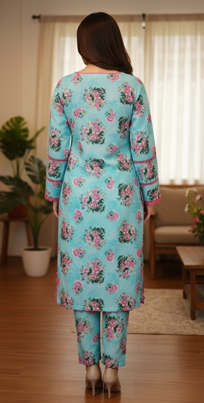 Gulab Asmani CO-ORD Set