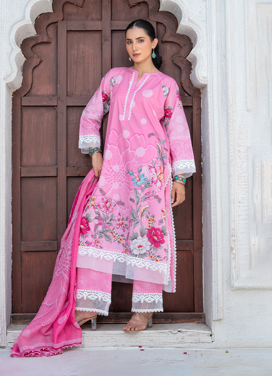 Azalea Mist 3 PC Unstitched