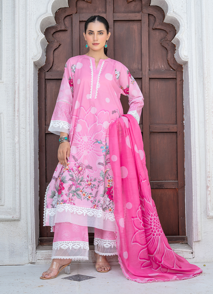 Azalea Mist 3 PC Unstitched