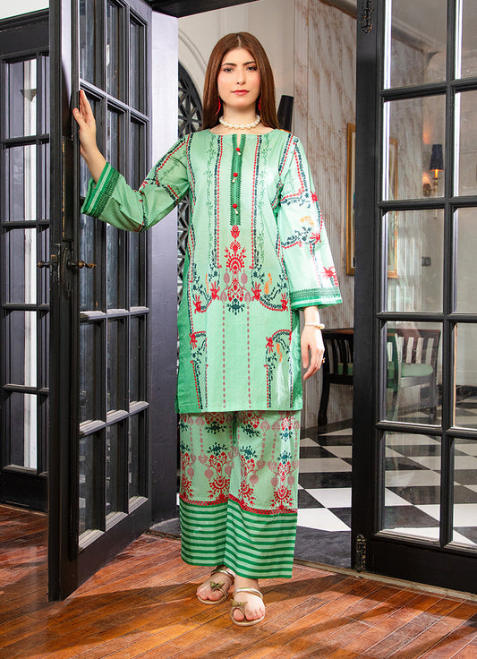 Classic Emerald Green Tunic Co-Ord Set