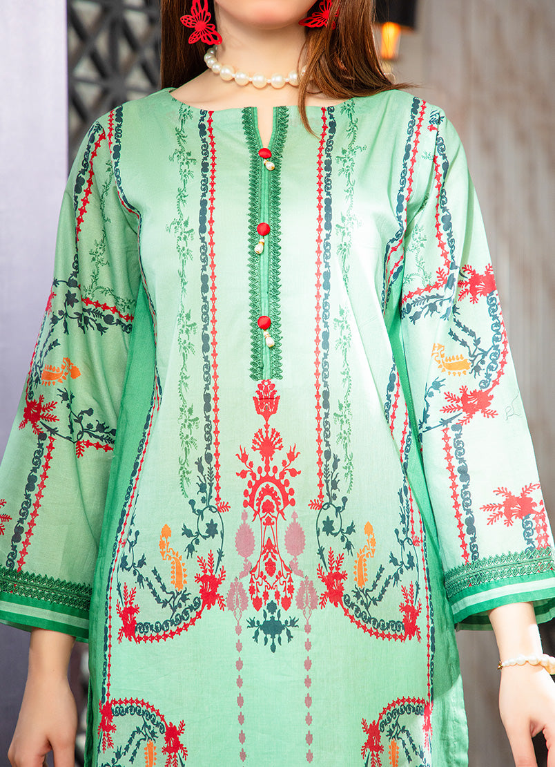 Classic Emerald Green Tunic Co-Ord Set