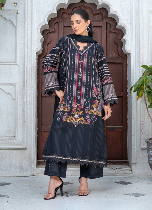 Onyx Bloom 3 PC Unstitched