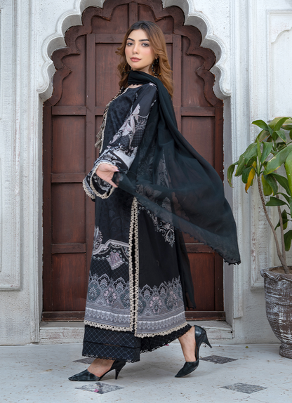 Midnight Grace 3 PC Unstitched