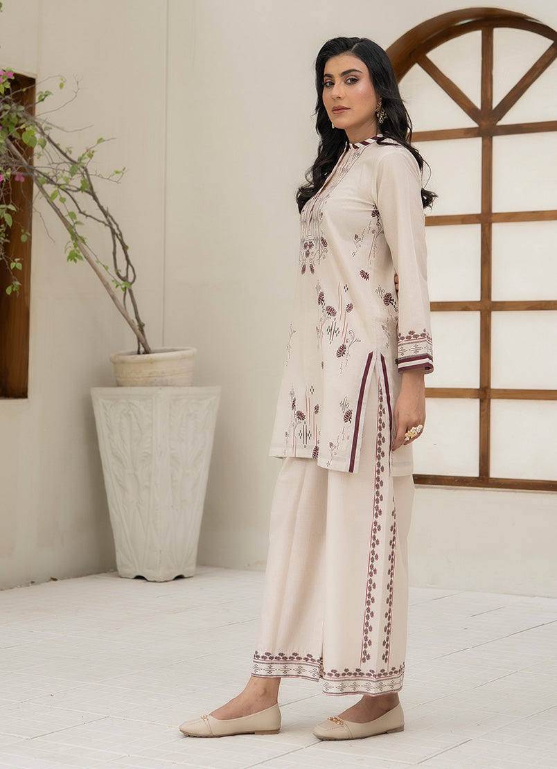Classic Beige Minimal Co-Ord Set