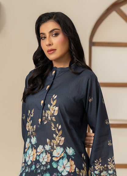 Royal Blue Elegant Tunic Co-Ord