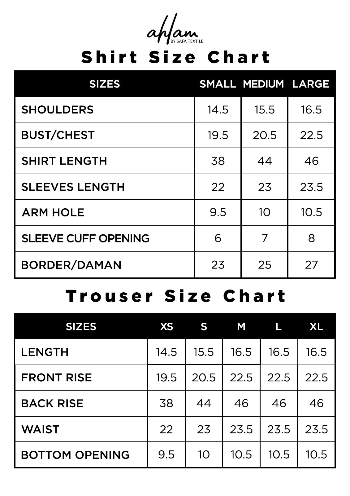 Size Guide