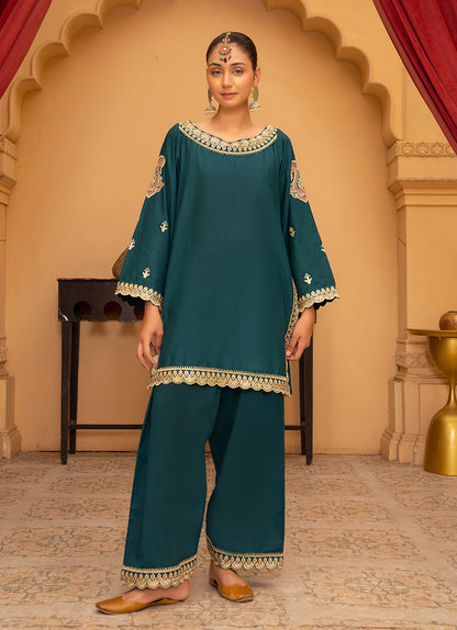 Teal Drape