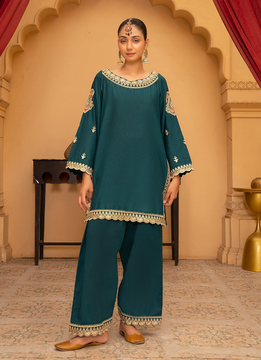 Teal Drape