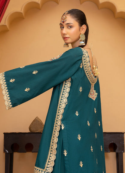 Teal Drape