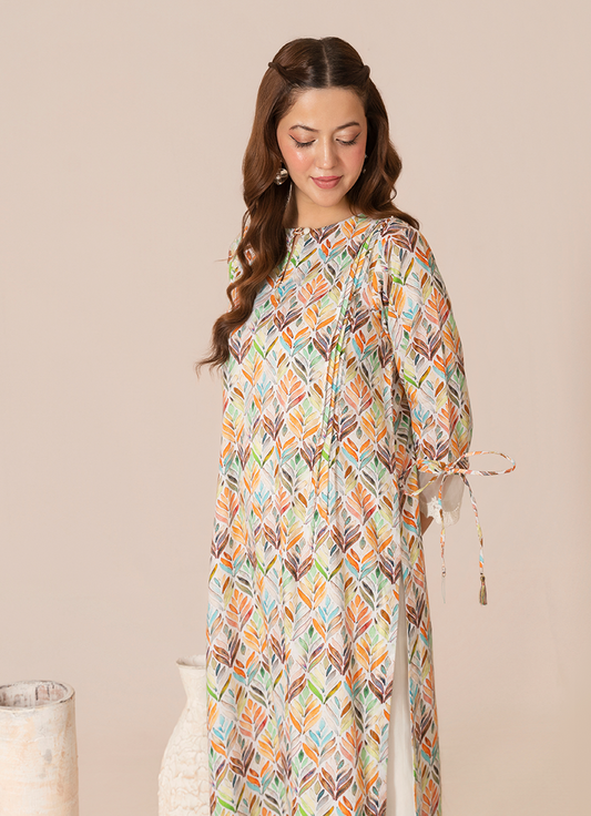 Safwa Printed Kurta Set