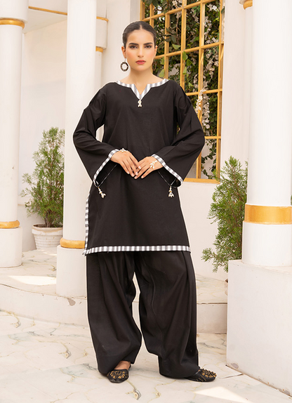 Obsidian Tassel Set