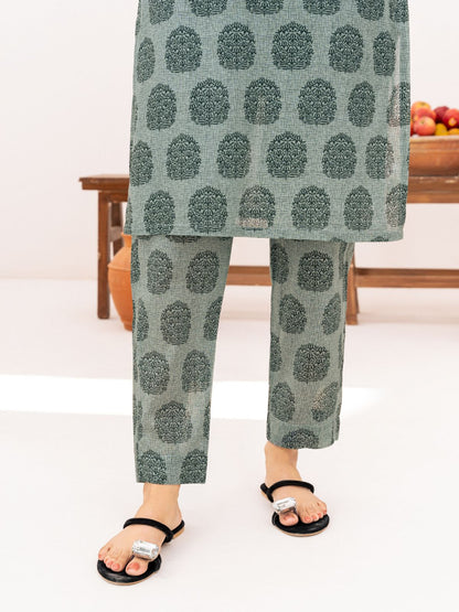Soft Cambric Stitched Stone Pine CO-ORD Set