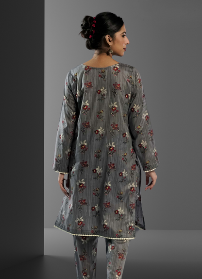 Soft Cambric Stitched Cawlan CO-ORD Set
