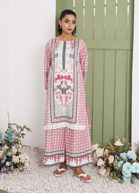Crimson Glow Co-Ord Set