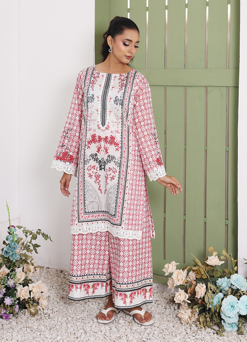 Crimson Glow Co-Ord Set