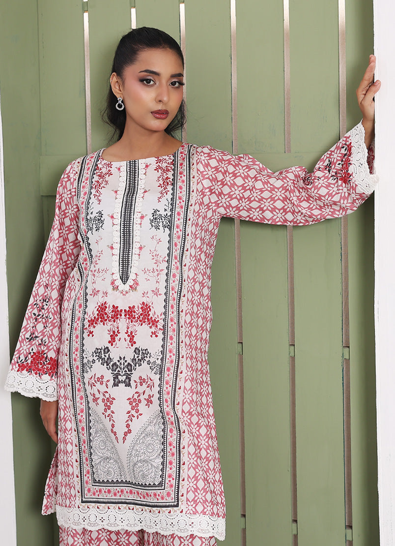 Crimson Glow Co-Ord Set
