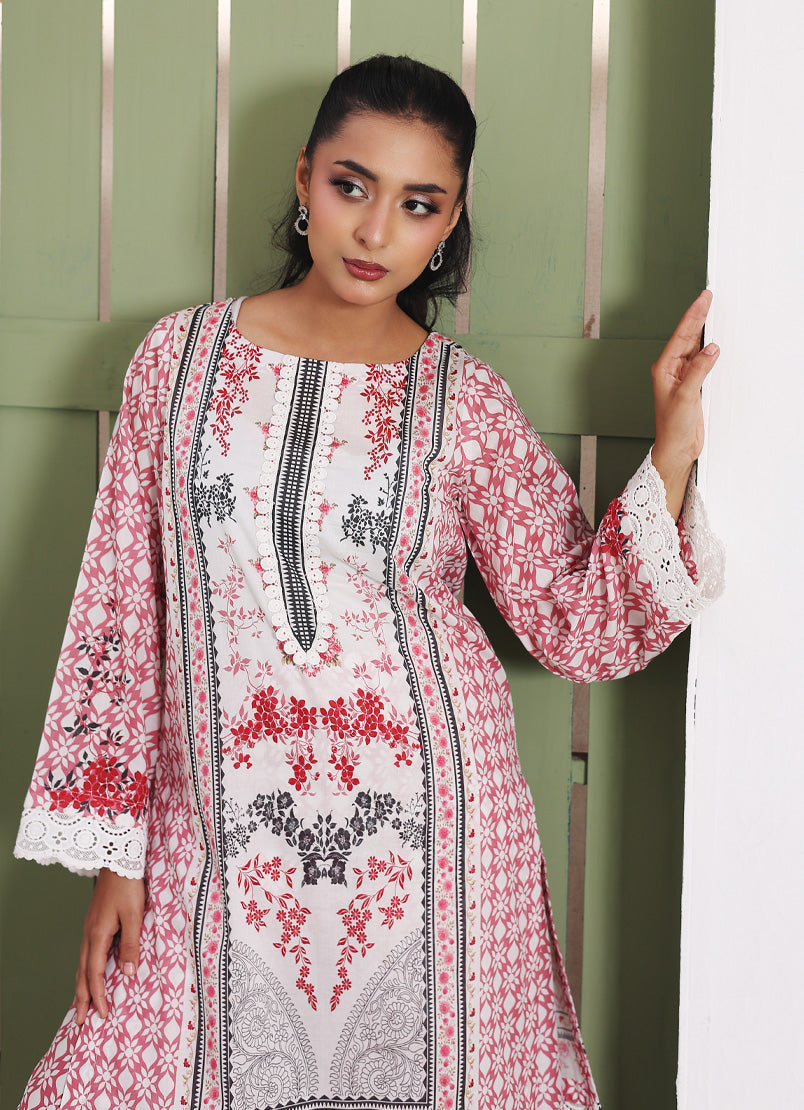 Crimson Glow Co-Ord Set