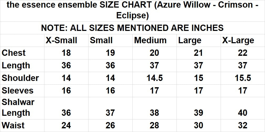 Size Guide