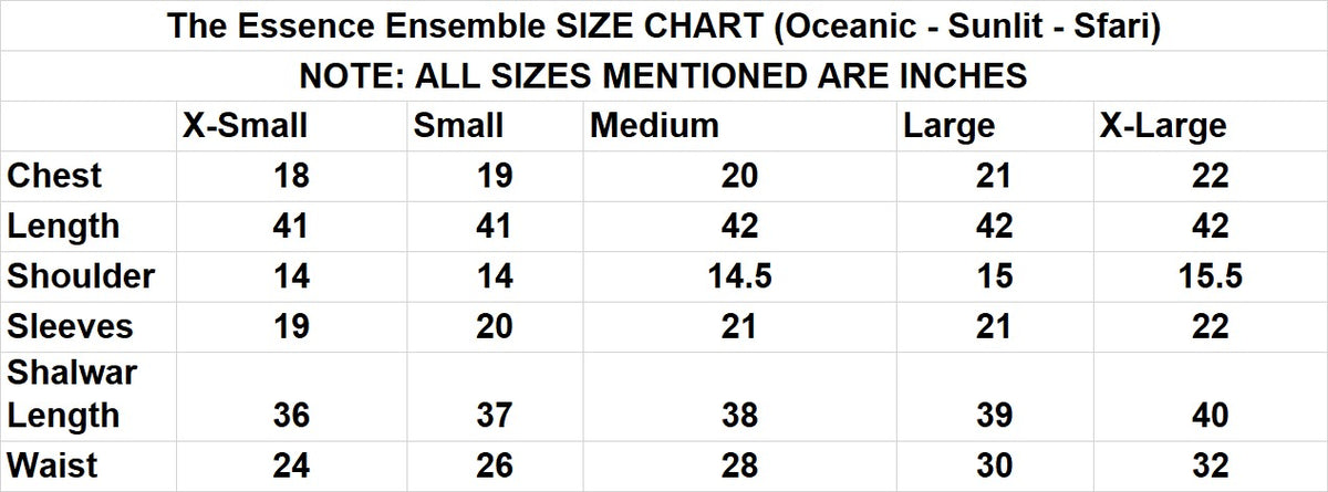Size Guide